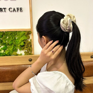 Cột tóc hiện đại Modleaf Hound hairband Hàn Quốc