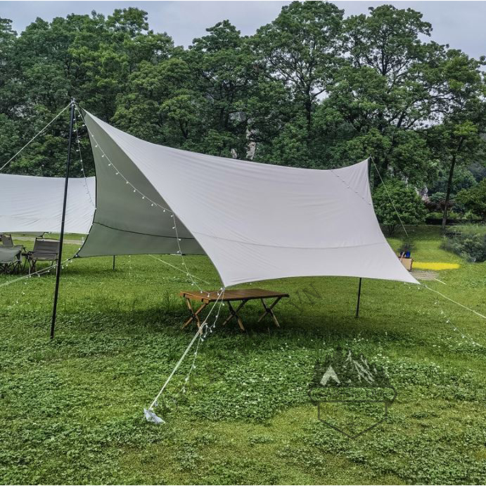 Bộ trụ 2 cây chống tăng lều phi 16mm,19mm, 25mm kèm túi đựng cắm trại dã ngoại - Camping VietNam