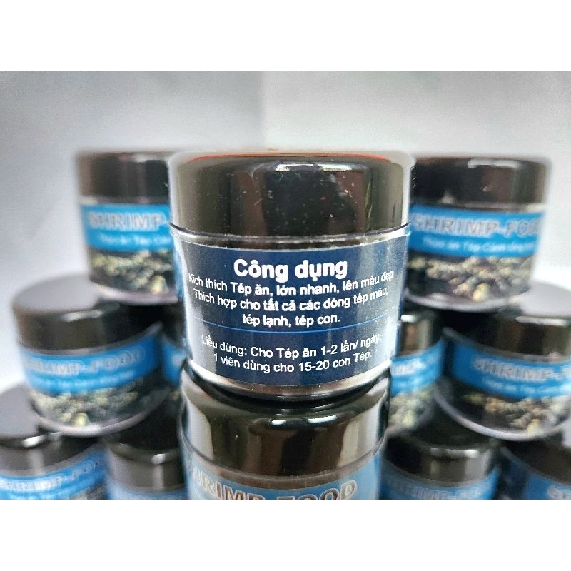 THỨC ĂN CAO CẤP SIÊU BU dành cho tép cảnh, đầy đủ dinh dưỡng, tép lớn nhanh, lên màu đẹp