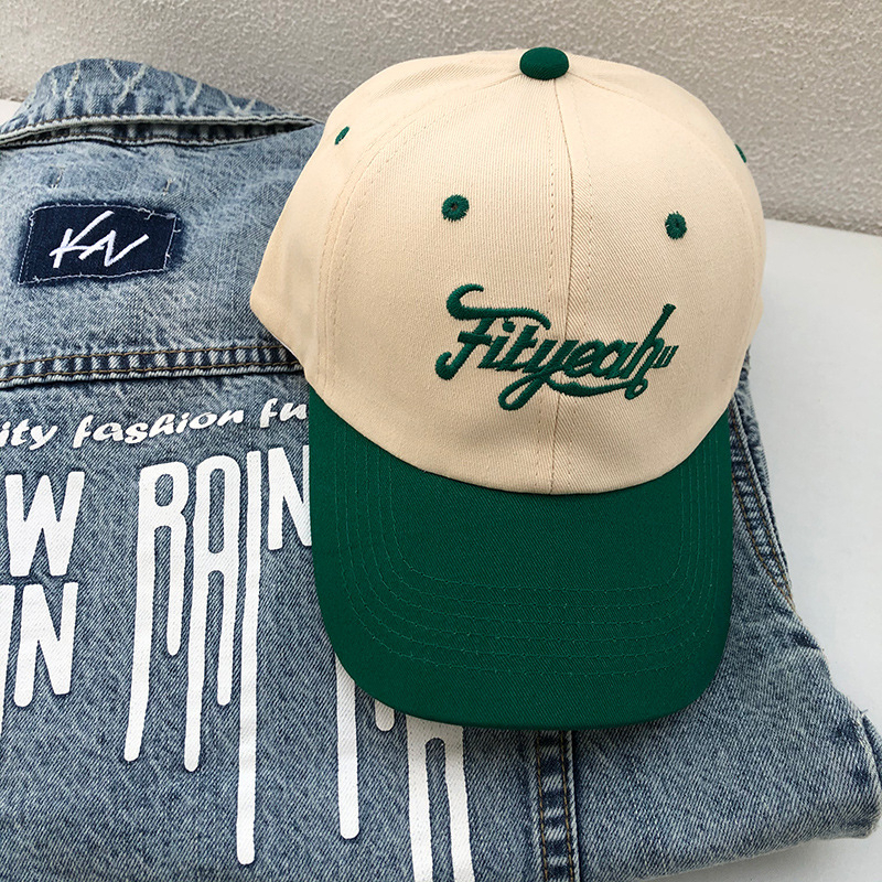 Nón kết nam nữ ❤️ mũ lưỡi trai cao cấp chất cotton mềm vintage thêu chữ Fityeah - LT37