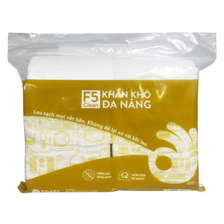 Khăn khô đa năng Clean túi zip 500g