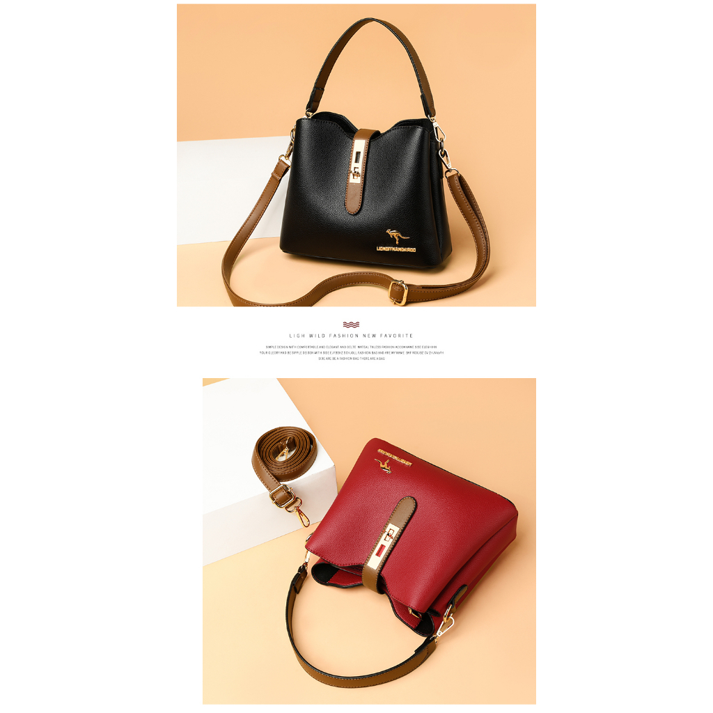 Túi xách nữ phong cách Hàn Quốc đeo chéo, cầm tay,  khoá gài, dây kéo,  màu sắc trẻ trung sang trọng.