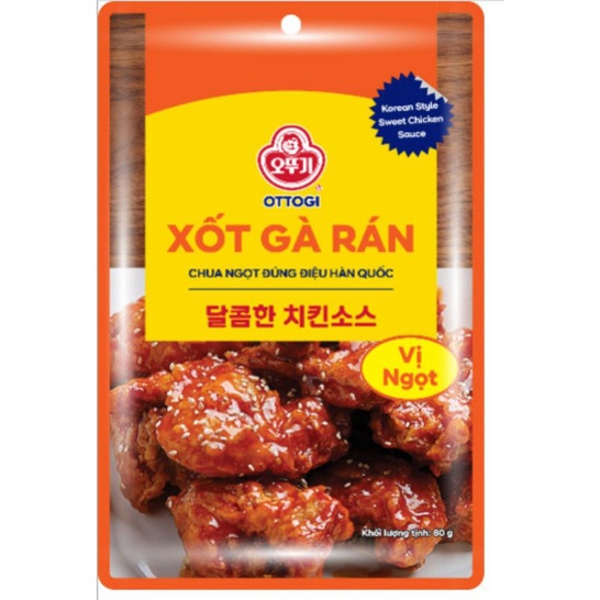Xốt gà rán chua ngọt OTTOGI 80g