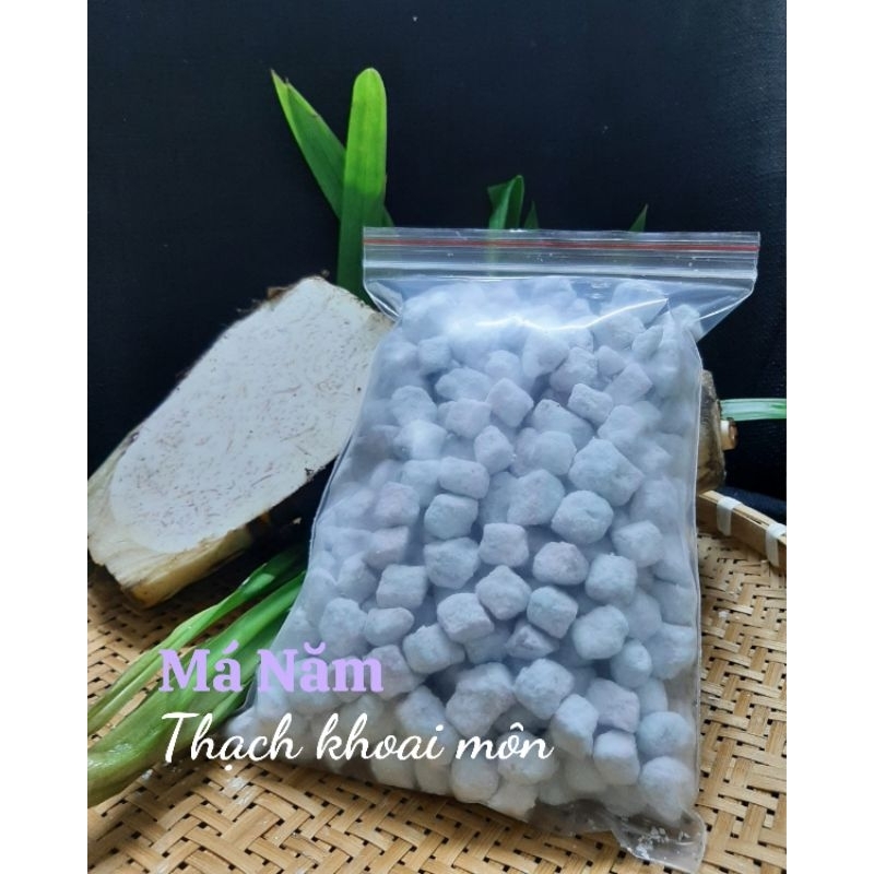 Thạch trân châu khoai môn uống trà sữa