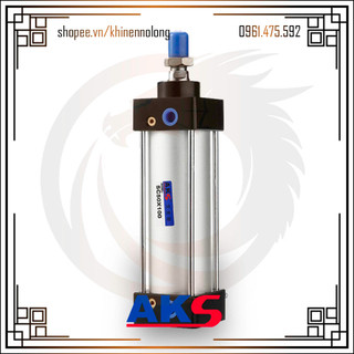 Xi lanh khí nén đế vuông aks sc50 x 30,50,75,100,125,150,175,200,250,300,350,400,450,500