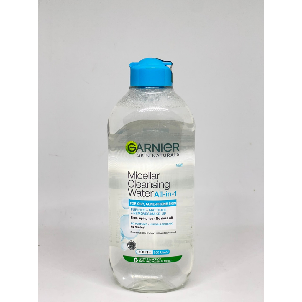 Nước Tẩy Trang Micellar Garnier Hồng/ Vàng/ Xanh Skinactive Cleansing Water 400Ml