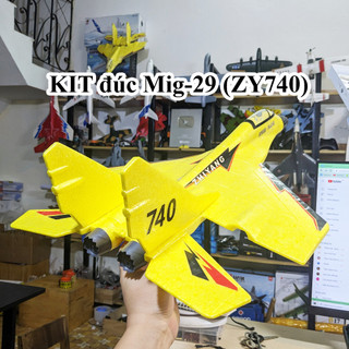 Vỏ kit đúc mig-29 . xốp epp siêu dẻo, bao đập. dài 60cm sải cánh 44cm. đầy đủ phụ kiện đi kèm. linh kiện rc. diy