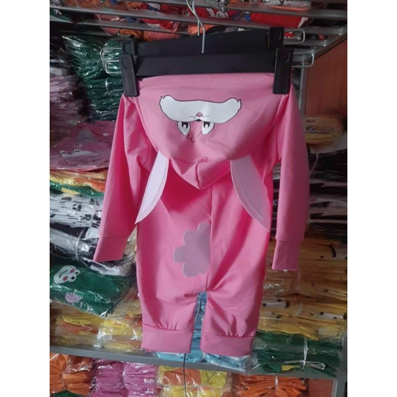 Body thú- body thỏ hồng dài tay