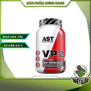 Sữa tăng cơ bắp không tăng mỡ AST VP2 100% Hydrolyzed Isolate whey 2 lbs (908gram) TPBS