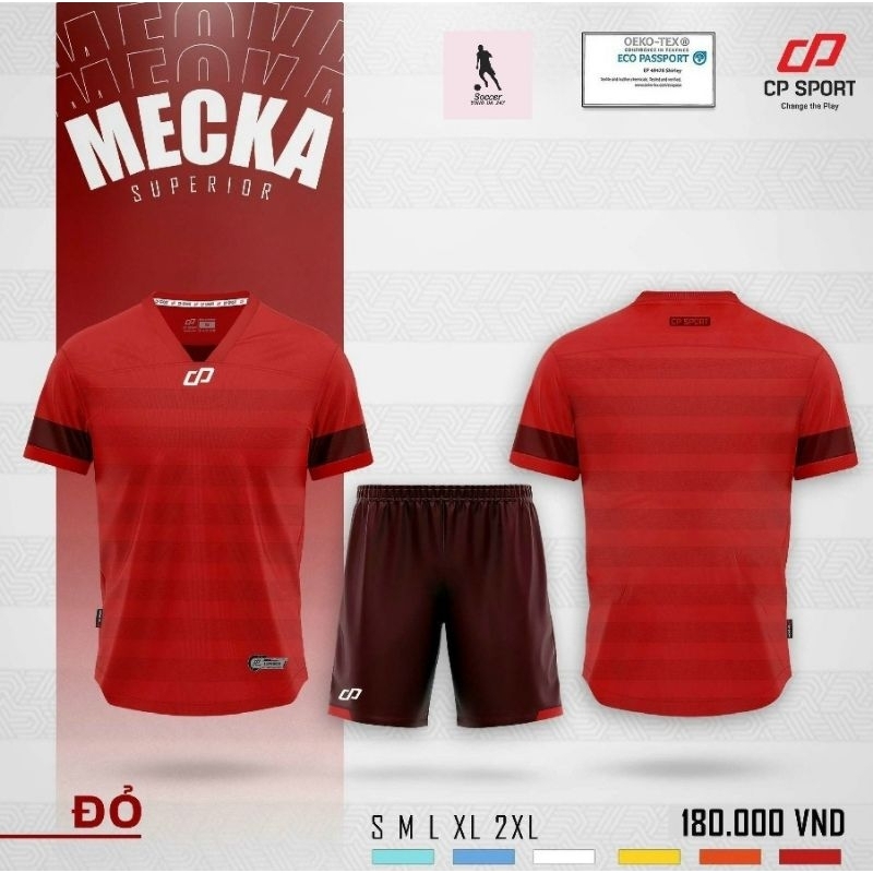 BỘ QUẦN ÁO BÓNG ĐÁ CP SPORT - MECKA