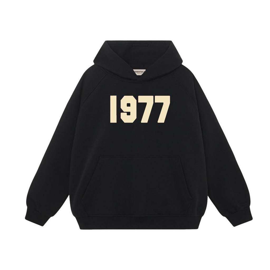 Áo Hoodie 1977 Nam Nữ Form Rộng, Áo Sweater Nỉ Hoodie Unisex Chất Liệu Nỉ Bông Phong Cách Hàn Quốc