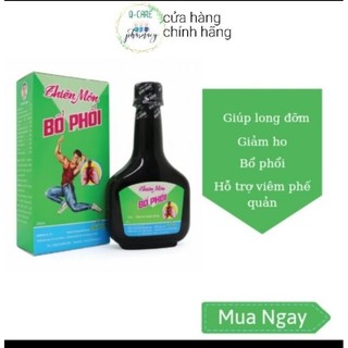 Thiên môn Bổ Phổi 280ml giúp ấm họng bổ phổi giảm ho