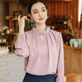 Áo kiểu phi lụa cao cấp HN023