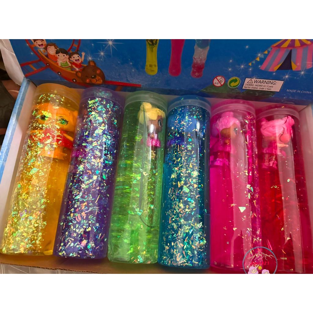 Slime công chúa thủy tinh búp bê LOL 11 màu cực đẹp Đồ chơi hũ slam chất nhờn ma quái squishy hộp to 420GR