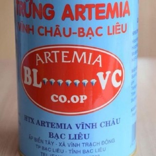 Artemia - Trứng Artemia Vĩnh Châu ấp nở 5 sao - Artemia thức ăn cho cá cảnh/cá con/cá bột