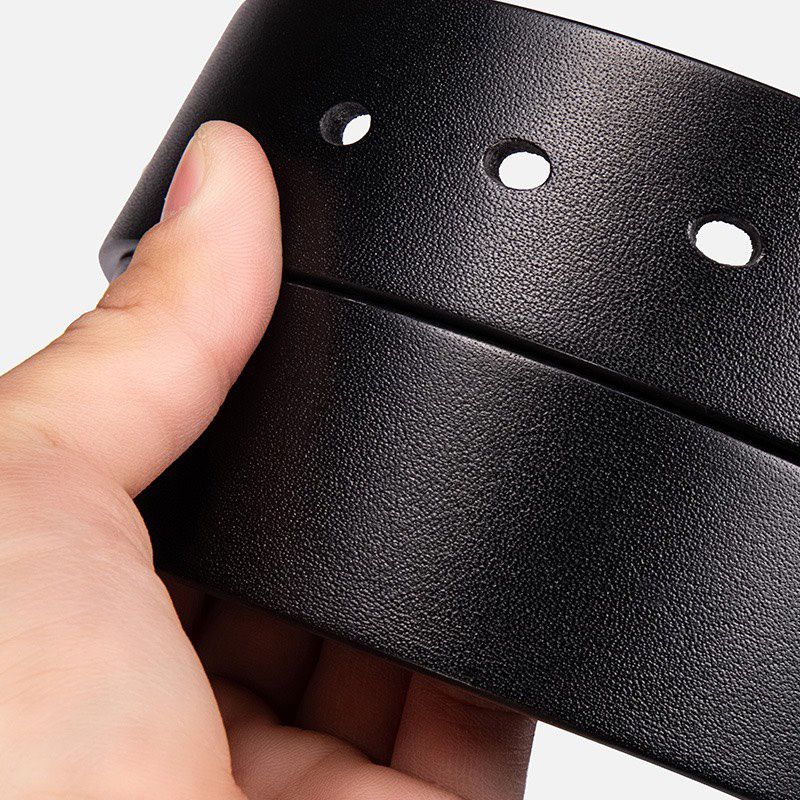 Thắt Lưng Dây Nịt Nam Cao Dây Da Thay Thế không Mặt Dùng cho Mặt khoá tăng bản 3.4cm bảo hành 24Tháng