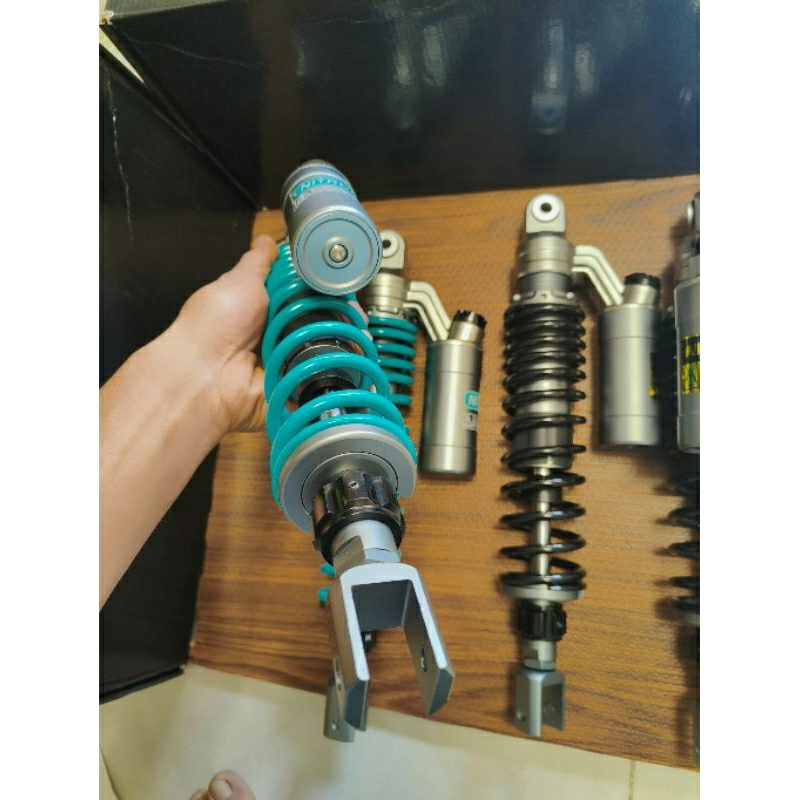 Phuộc NITRON bình dầu xám 38cm gắn SH Việt Nam