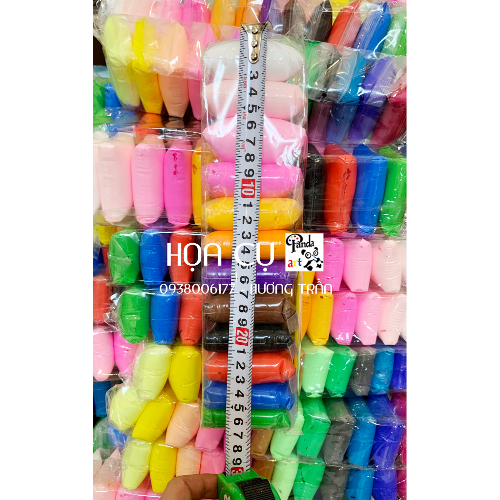 Đất sét tự khô siêu nhẹ loại to_12/24/36 màu tặng kèm dụng cụ