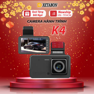 Camera hành trình ô tô K4 XETABON Full HD kèm thẻ nhớ 32GB quay đêm rõ nét