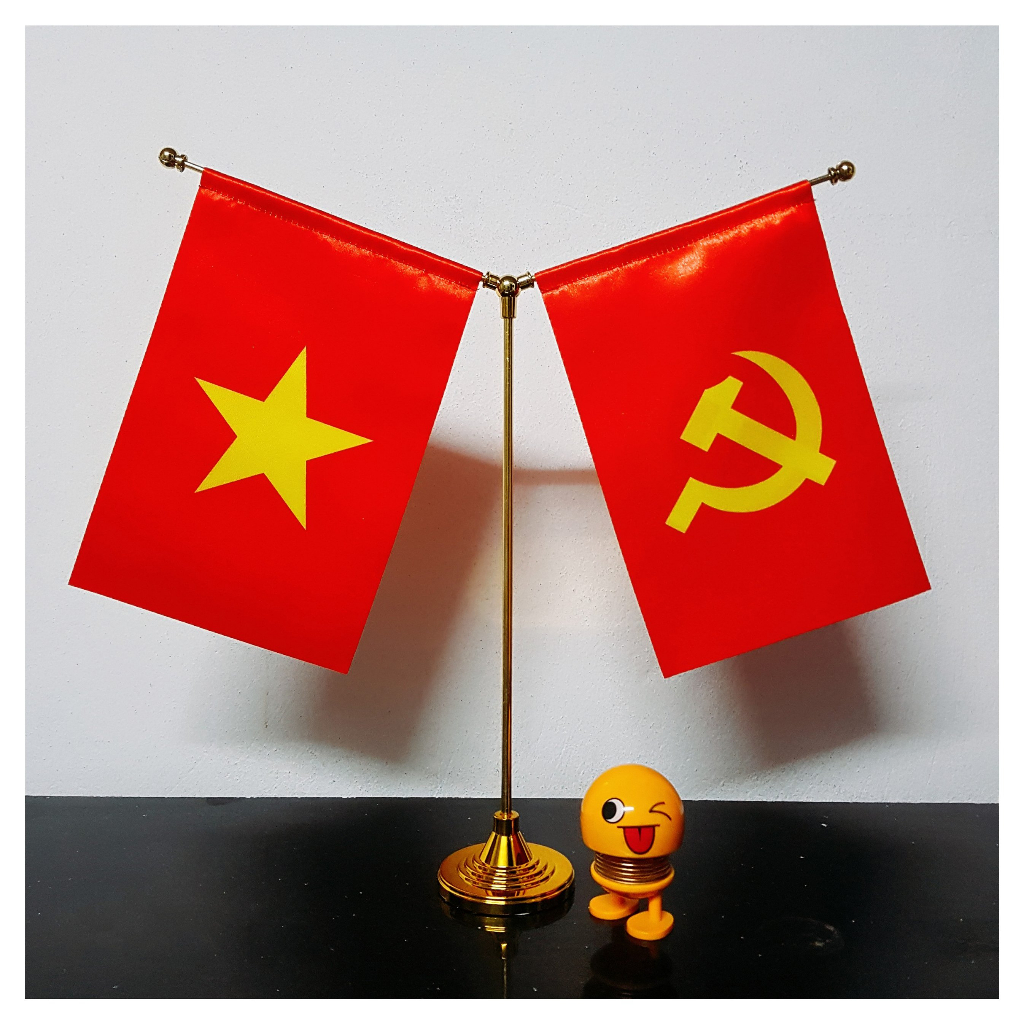 Cờ Để Bàn Mạ Vàng