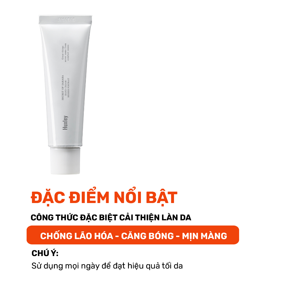 Kem dưỡng da tay hương xương rồng Huxley Hand Cream Berber Portrait 30ml