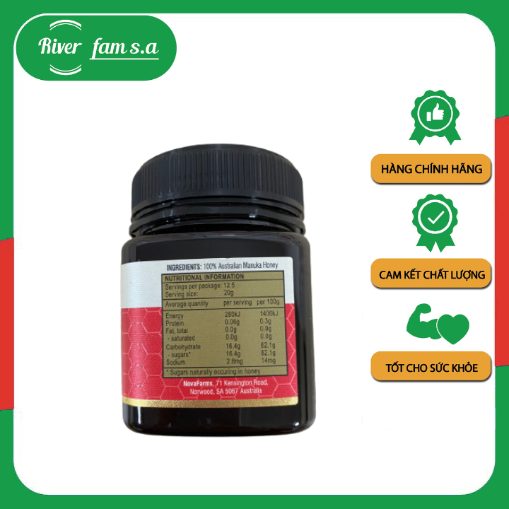 Mật Ong Hoa Manuka MGO 830+/NPA 20+ Hũ 250g