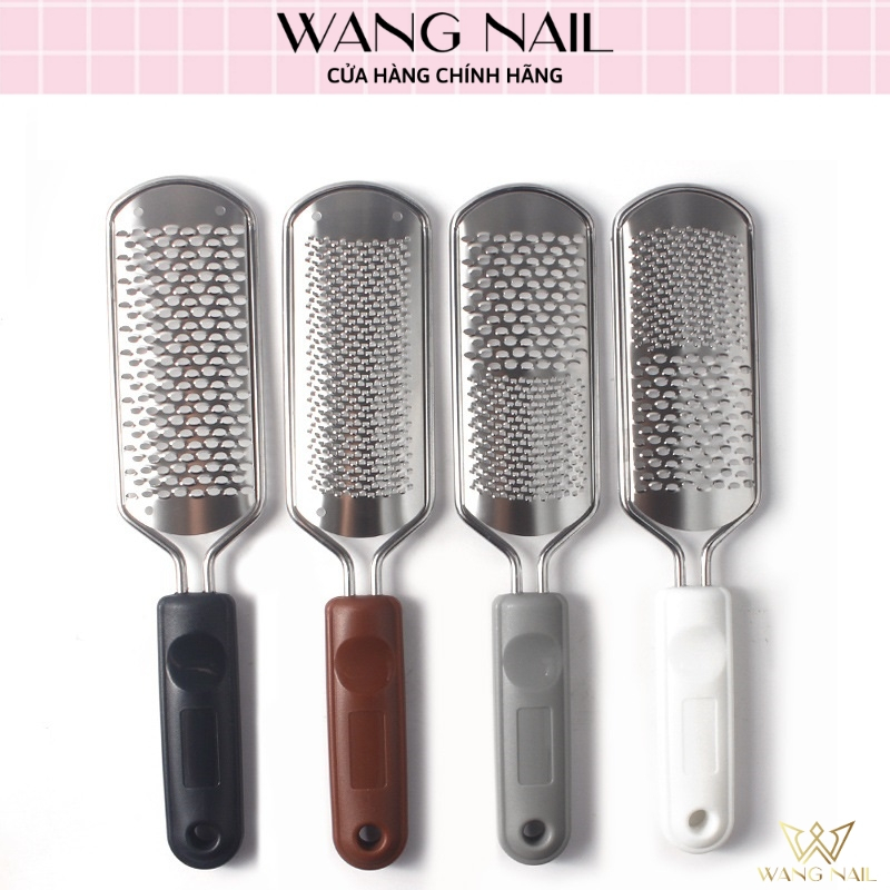 Cây chà gót chân Inox loại xịn, loại có thể thay được mặt chà