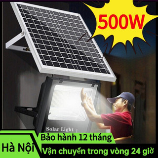 Đèn năng lượng mặt trời 1000w,đèn pha led vỏ nhôm chống nước 100w 500w 1000w 1500w thời gian sáng kéo dài 12 giờ