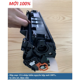 Hộp cartridge mực 12A 303 dùng cho máy in canon 2900 3000 HP 1020 1010 3050 ( CÓ LỖ ĐỔ THẢI MỰC NGOÀI )