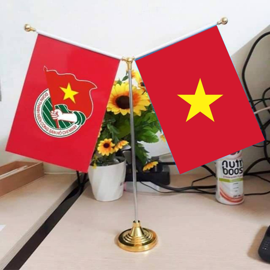 Cờ Để Bàn Mạ Vàng