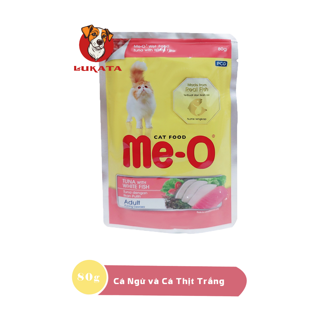 Pate Me-O Cho Mèo - Thức Ăn Cho Mèo Pate Mèo Lớn - Pate Mèo - LUKATA
