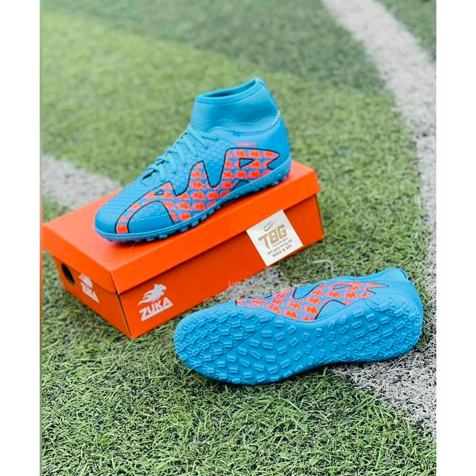 Giày thể thao bóng đá Zuka Fly cao cổ đế cao su chống trơn trượt