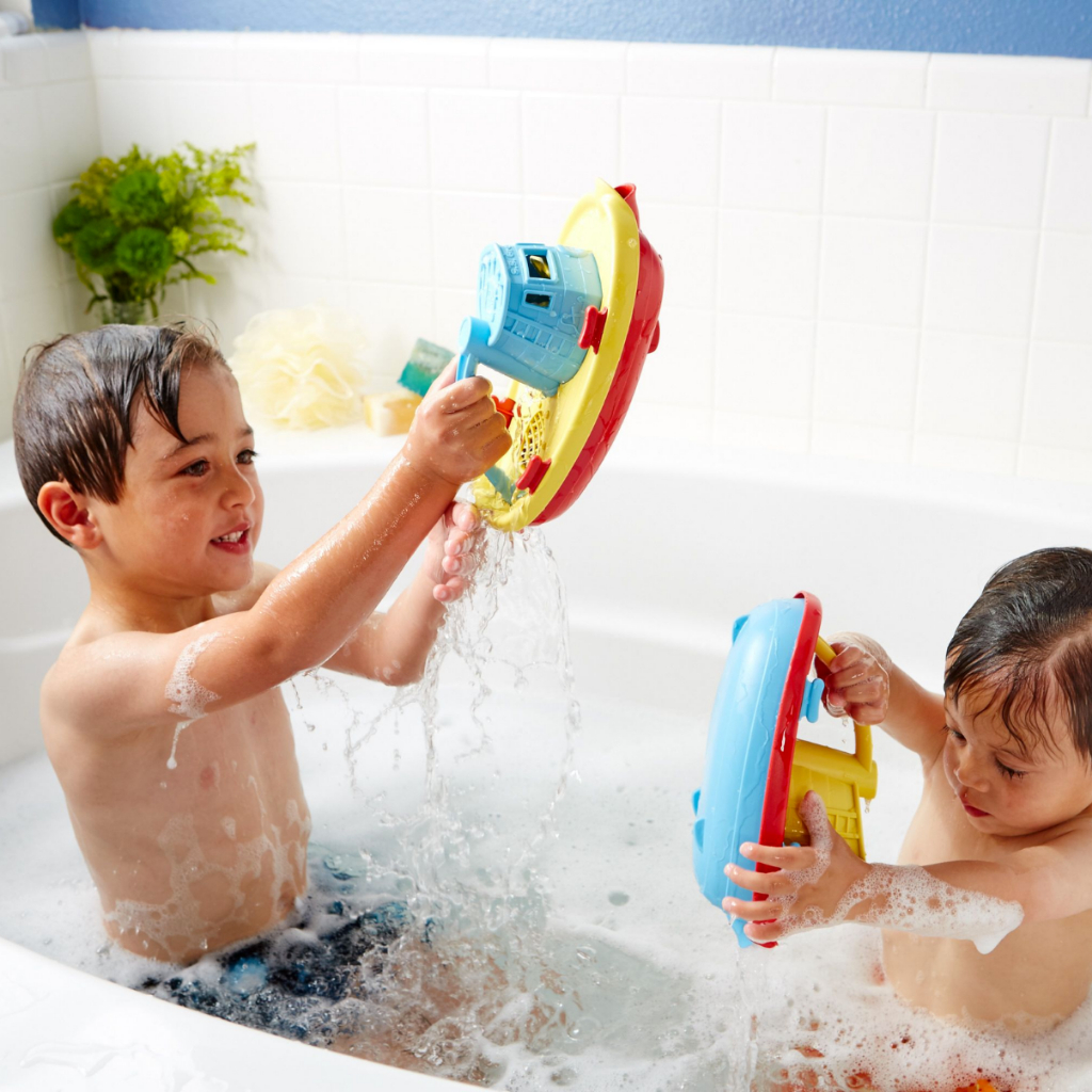 Đồ Chơi Tàu Thuỷ Kéo Green Toys Cho Bé Từ 6 Tháng - Cabin Xanh Dương