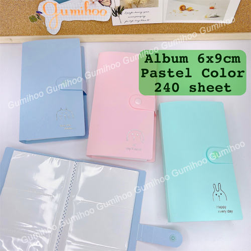Album ảnh mini 6x9 168 ô trong suốt polaroid sưu tầm phong cách hiện đại