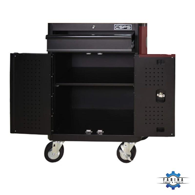 Tủ dụng cụ 61cm- 01 hộc kéo màu đen CSPS