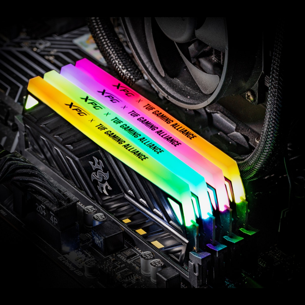 Ram LED 8GB D41 ADATA  Buss 3200MHz LED RGB