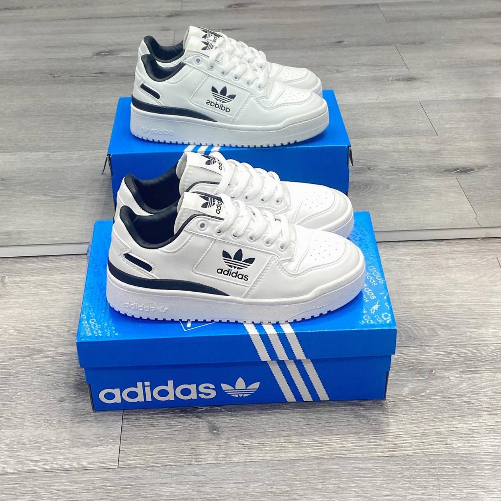 GIÀY THỂ THAO SNEAKER DAS FORUM TRẮNG FULL, DAS FORUM 84 TRẮNG ĐEN ĐỘN ĐẾ ẢNH THẬT TỰ CHỤP