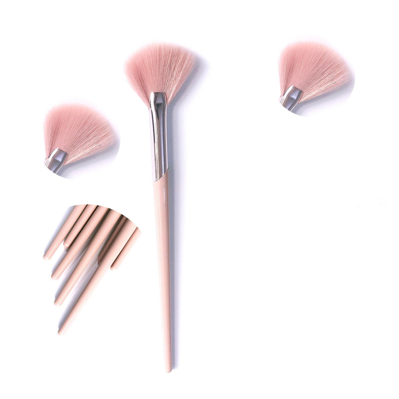 Cọ Trang Điểm Highlight MORPHE Highlighting Fan Brush Makeup Pink M211