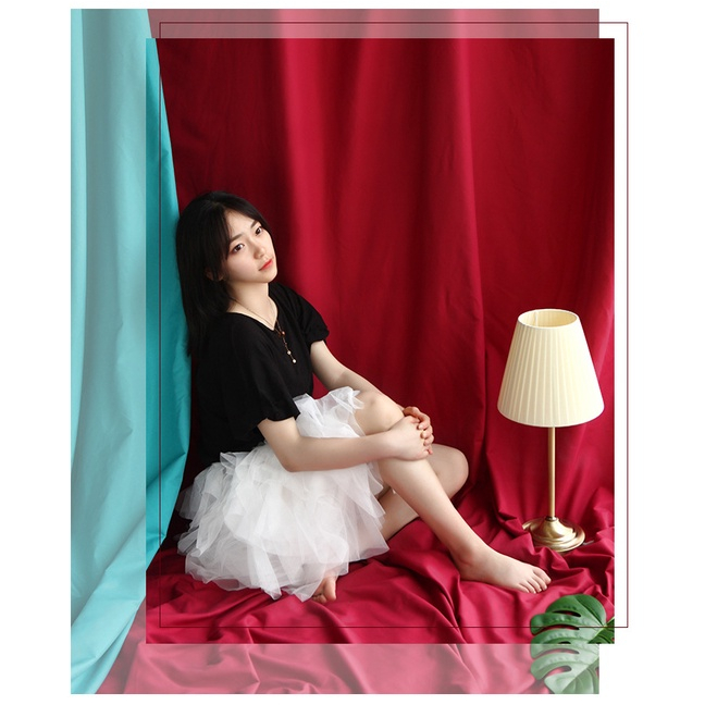 Phông nền chụp ảnh tết, vải nền đỏ background trang trí trung thu, vải đỏ chụp ảnh noel giáng sinh Maxshopdoc