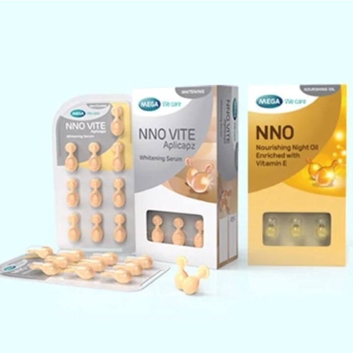 Viên Serum NNO Nho Trong Dưỡng Ẩm Giúp Da Trắng Sáng Đều Màu