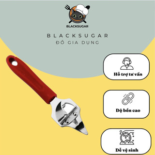 Dụng cụ khui hộp, mở nắp chai đa năng cán đỏ mẫu mới