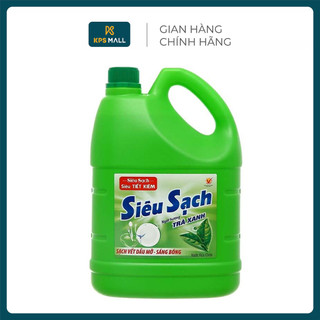 Nước rửa chén Lix Siêu sạch trà xanh 3.6kg