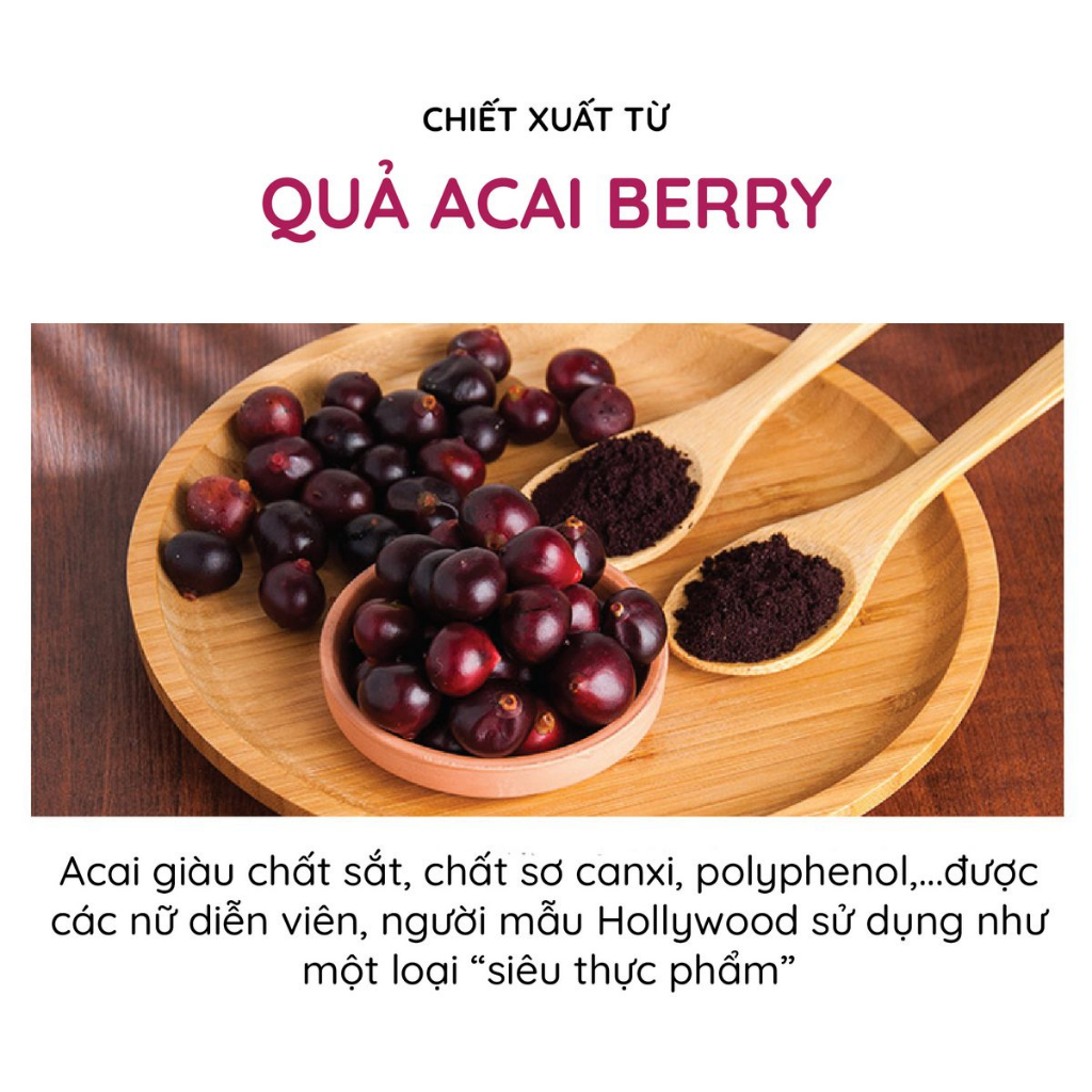 Thạch collagen Nhật Bản Aishitoto Collagen Jelly Ceramide Plus vị Acai 30 thanh