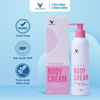 Kem dưỡng trắng da, chống lão hóa toàn thân Venus Senses Body Cream