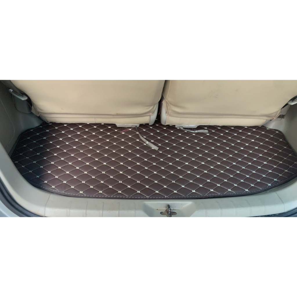 Thảm Da 6D Cốp Sau và Lưng Ghế Dành Cho Xe 5, 7 Chỗ Ô Tô Cao Cấp AEGAUTO