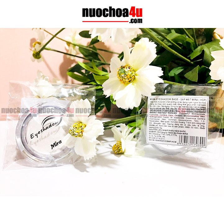 Sáp Lót Mắt MIRA EYESHADOW BASE #17 WHITE 4g