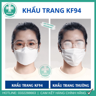 Set 50 Cái Khẩu Trang KF94 UNI MASK 4 Lớp, 4D Hàn Quốc Chính Hãng Chống