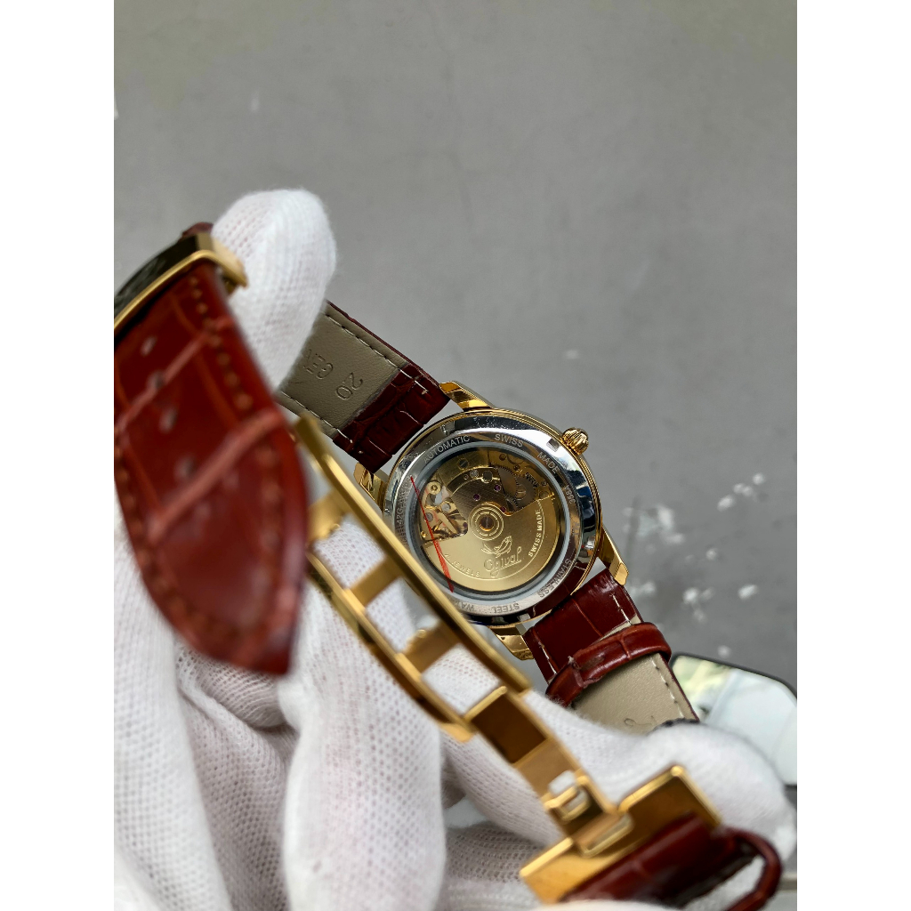 ĐỒNG HỒ NAM CƠ TEVISE T820B DÂY DA CHÍNH HÃNG MÁY TỐT