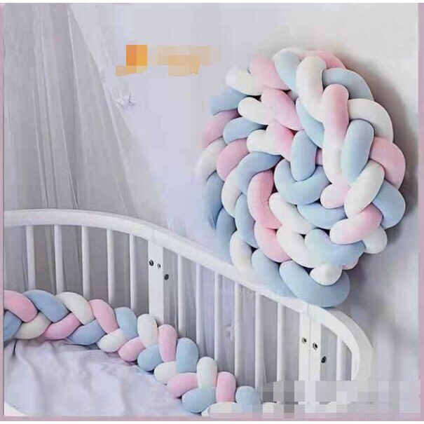 Quây cũi chất liệu vải nhung cao cấp cho bé