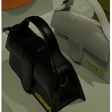 Túi jacquemus fullbox túi vải tem tag, túi Jac đeo chéo có quai xách thời thượng, hàng sẵn